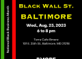 Black Wall St. BALTIMORE, Aug. 23rd at Terra