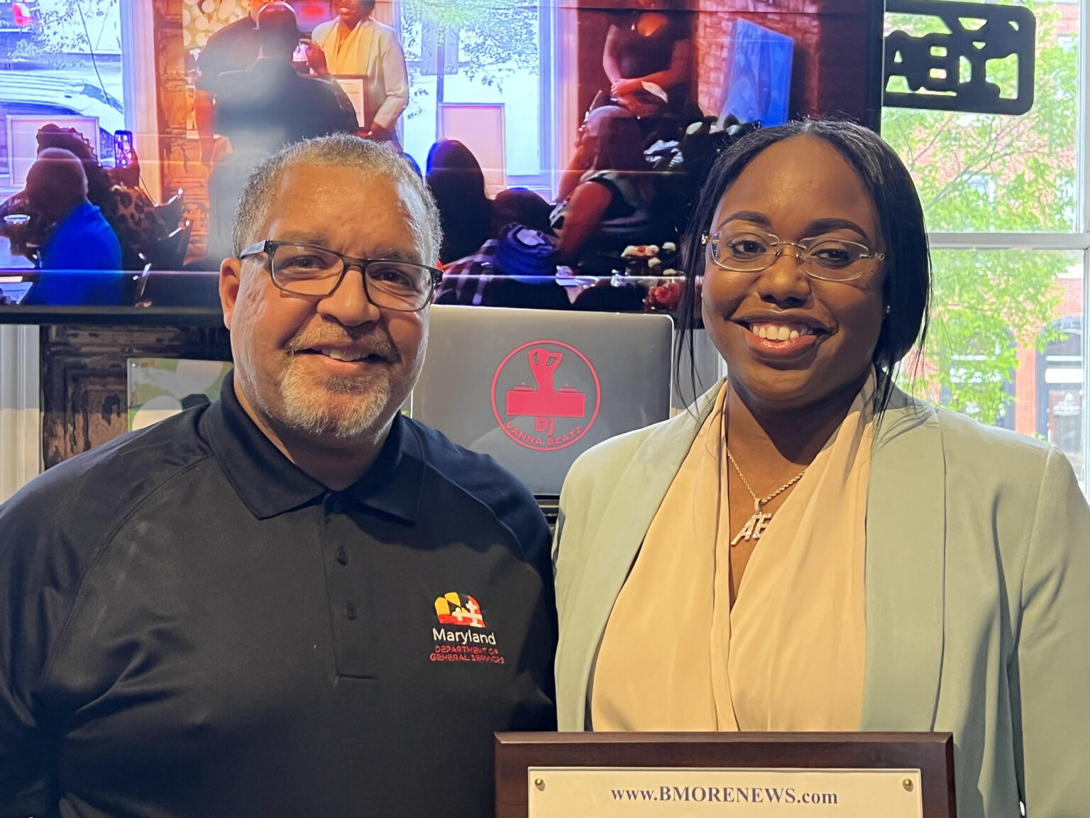 ANDREA ENGLAND Recognized with a Joe Manns Black Wall Street Award