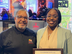 ANDREA ENGLAND Recognized with a Joe Manns Black Wall Street Award