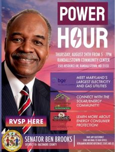 Power Hour with State Senator Ben Brooks, Aug. 24th, 5-7 pm