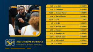 Women’s Hoops Host Defending National Champions as Part of 2023-24 Schedule