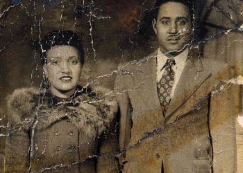 Henrietta Lacks pictured with her husband
