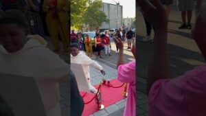 First day of school at New Song Academy in Sandtown