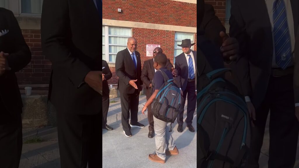 First day of school at Baltimore Collegiate School for Boys