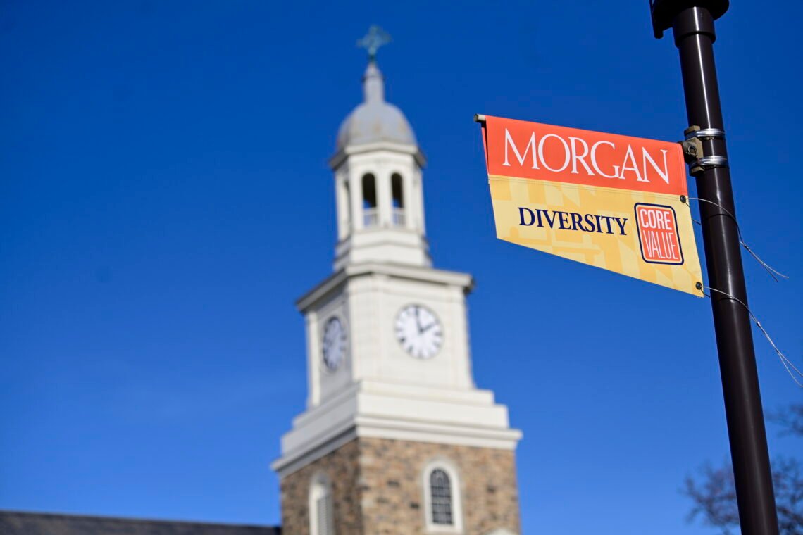 MSU 
Diversity Flag - (Photo) Courtesy of Morgan State University
