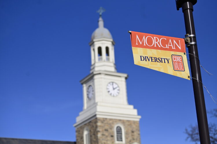 MSU 
Diversity Flag - (Photo) Courtesy of Morgan State University