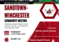 Sandtown-Winchester Community Meeting, Oct. 10th, 6-8 pm, Sharon Baptist Church