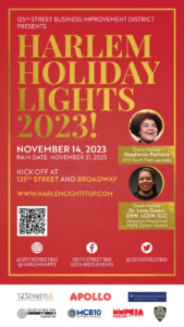 125th Street BID: HARLEM HOLIDAY LIGHTS IS BACK!