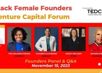 TEDCO is hosting a Black Female Founders Venture Capital Forum on November 15 at 9:30 a.m.