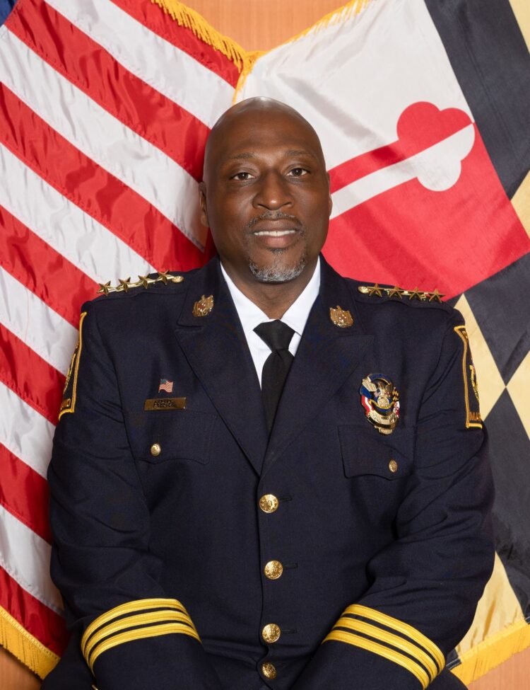 1.	Dwayne Preston has been sworn in officially as Bowie’s first Black police chief. He had been serving in an acting capacity since September. 
(Photo Courtesy: City of Bowie Staff Directory)