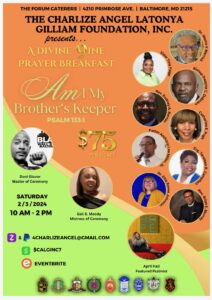 The Charlize Angel Latonya Gilliam Foundation Annual Breakfast at Forum Caterers, 2.3.24 The Charlize Angel Latonya Gilliam Foundation Annual Breakfast at Forum Caterers, 2.3.24