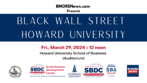 Black Wall Street HOWARD UNIVERSITY, 3.29.24