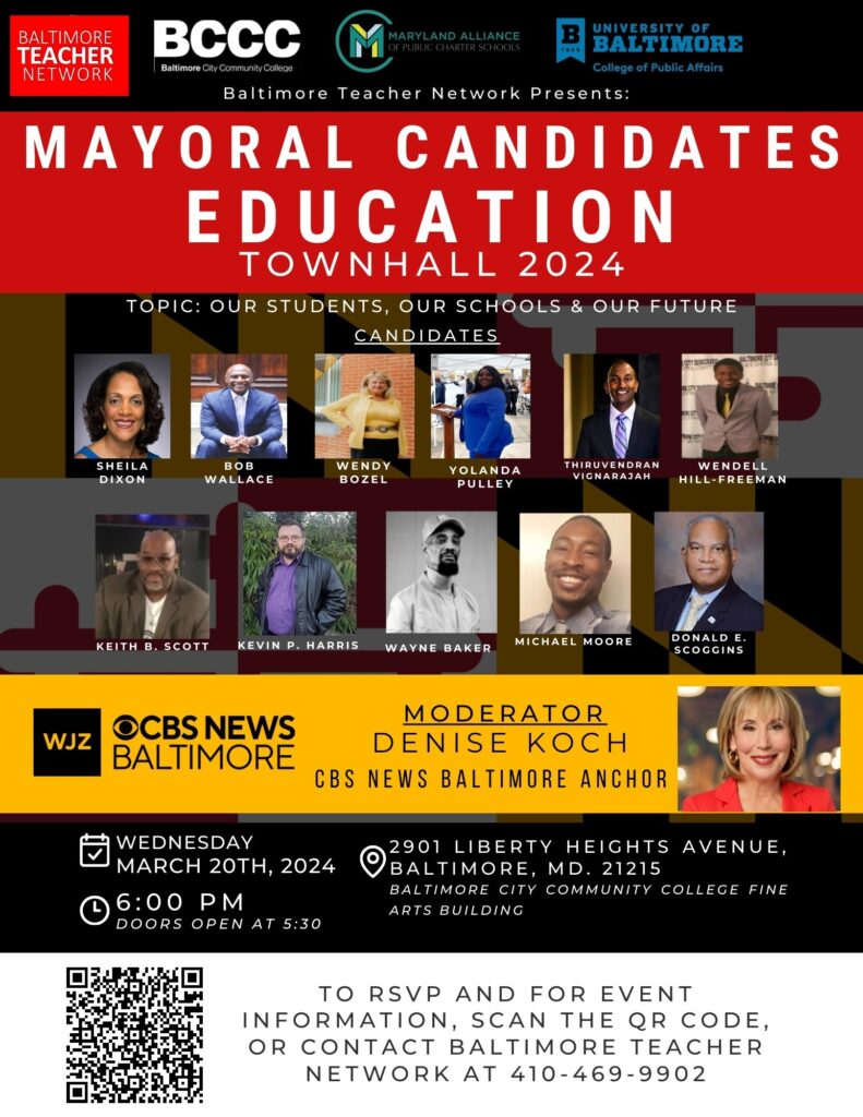 Mayoral Candidate Town Hall, March 20, 2024 at BCCC Liberty, 6-9 pm