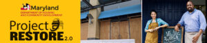 DHCD’s Project Restore 2.0 Funds Nonprofits in Maryland, who in turn can help small businesses