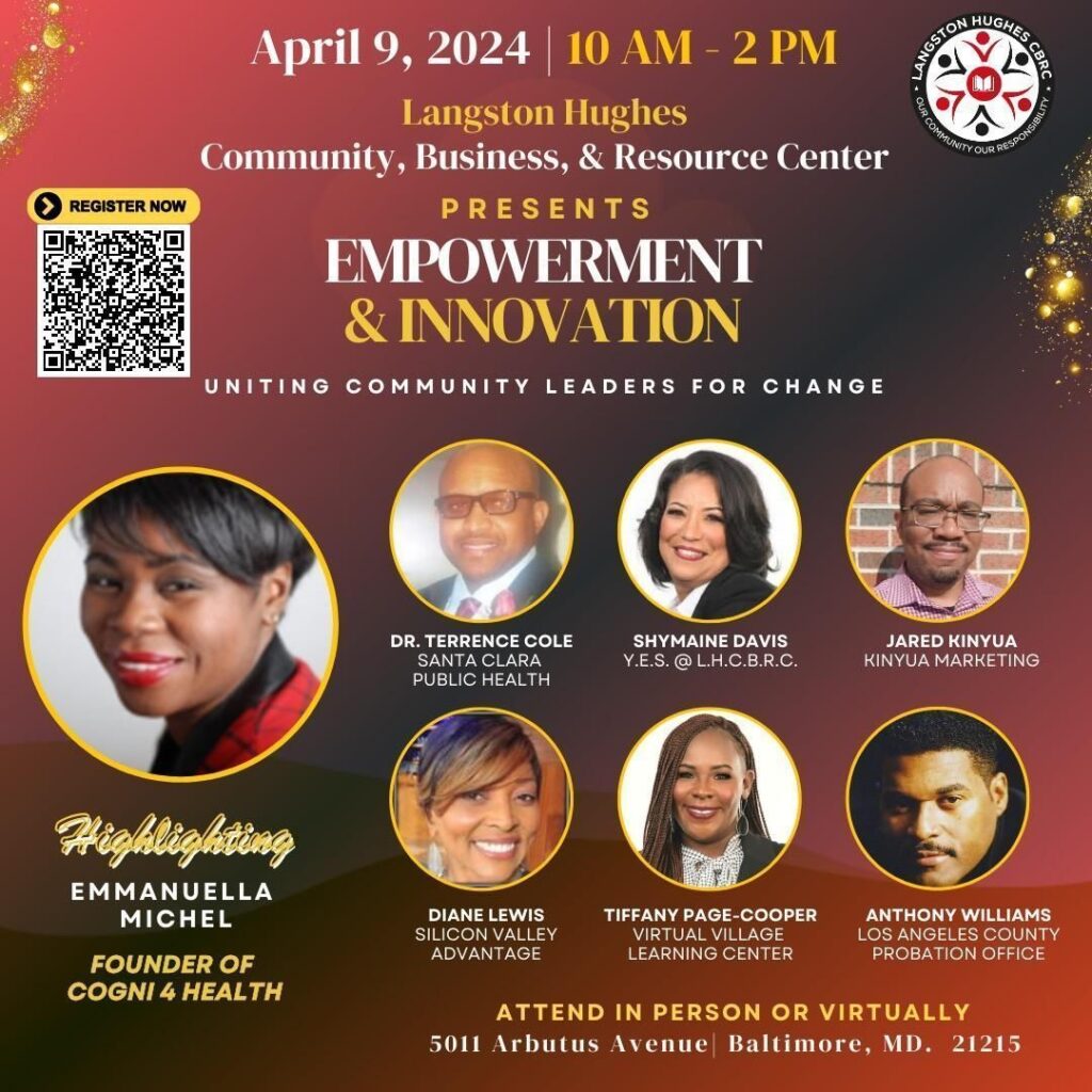 Empowerment & Innovation, April 9th, 10a-2p