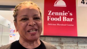 Marcy Crump at Lexington Market