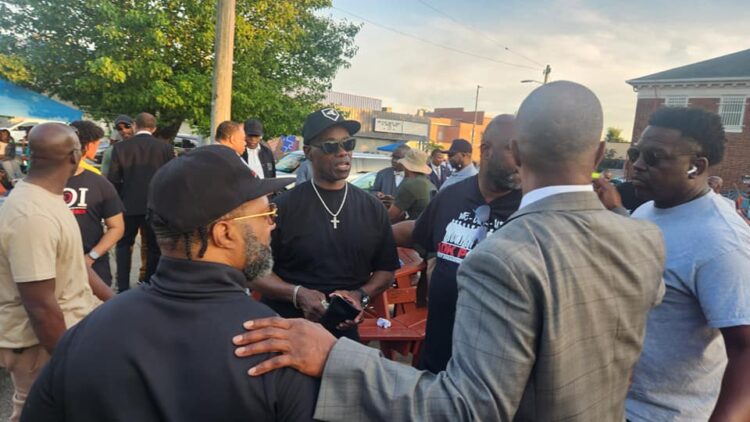 We, Our, Us — the movement — is a vision of men from Baltimore and the vicinity, who focus on consistent and collective action to strategically assist people, especially boys and young men.