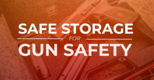 safe storage of firearms. Photo courtesy of Wisconsin GOV