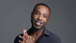 Rodney C Burris drinks LOVE when he Wakes Up Happy