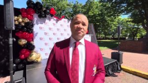 Senator Antonio Hayes at GBUL’s 100th Anniversary’s Kick-off