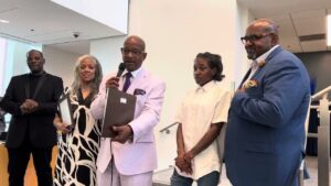 Bianca Owens, Doni’s First Cousin’s granddaughter, Recognized with a Joe Manns Black Wall St. Award