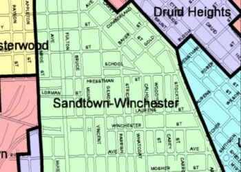 Sandtown-Winchester is a 72-square block community located in Historic West Baltimore