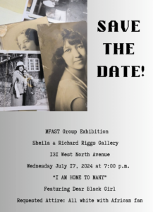 Join Artist T. Payne, July 17th