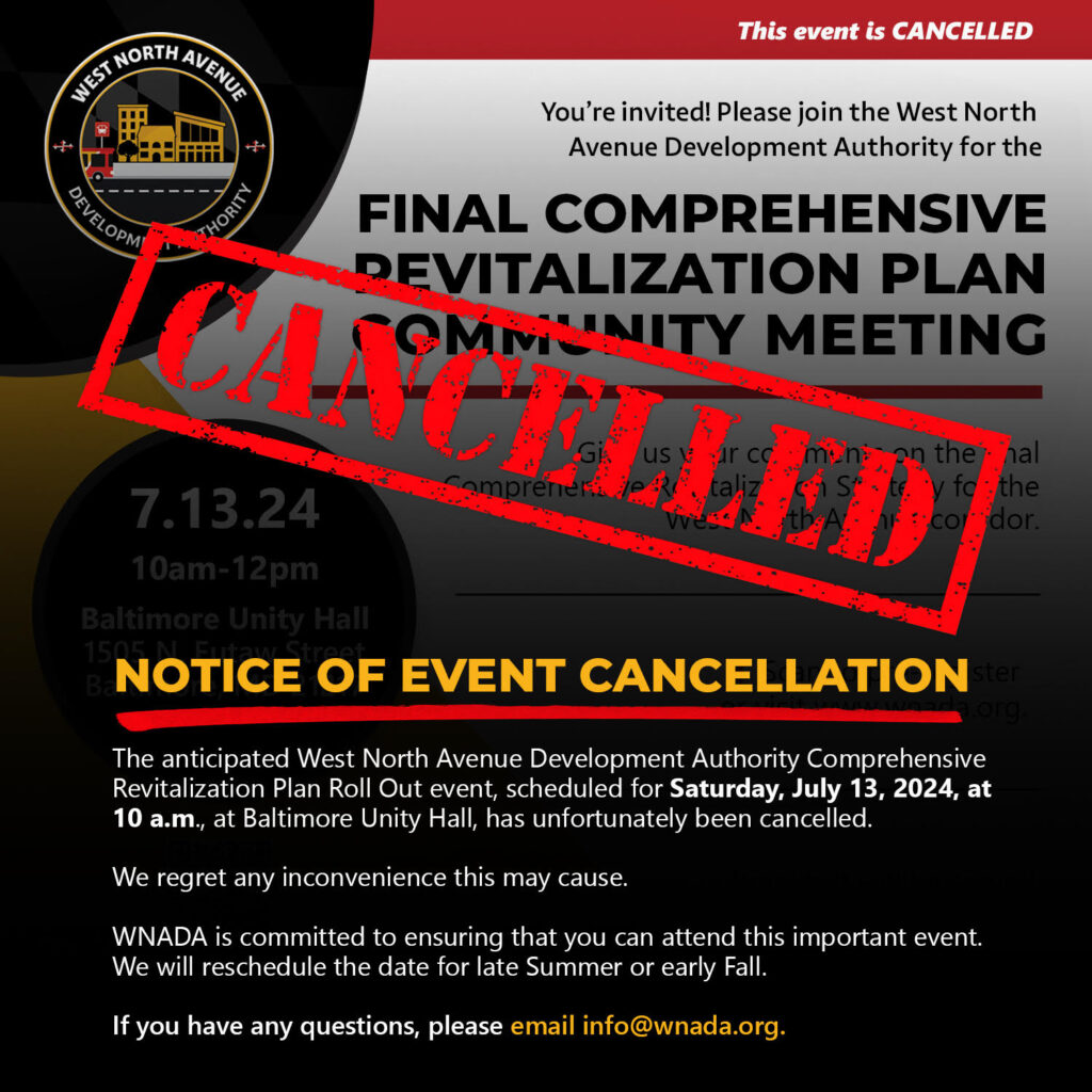 Canceled Event: July 13 Comprehensive Planning Event