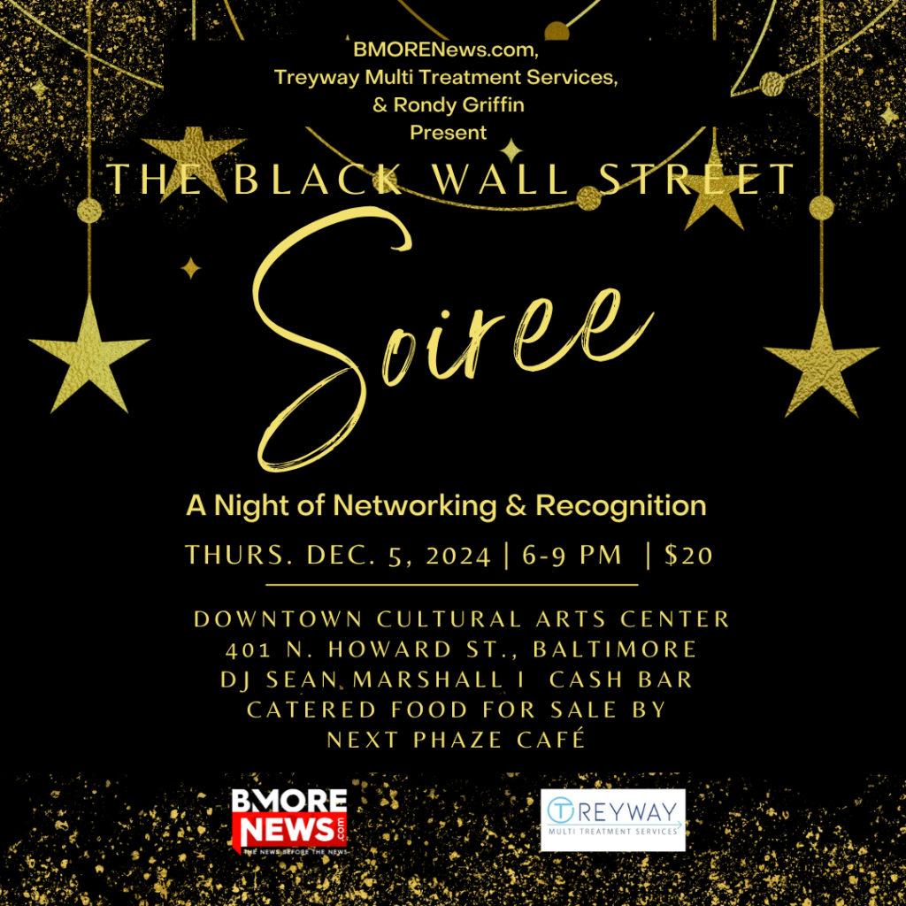 The Black Wall Street Soiree: A Night of Networking & Recognition, Dec. 5th