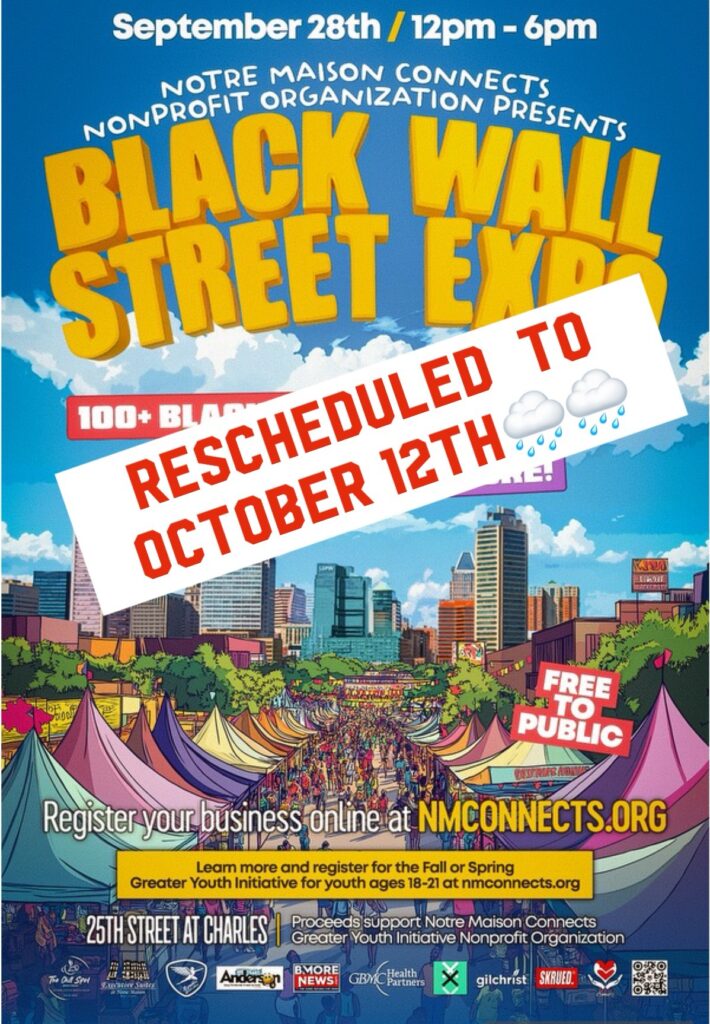 Black Wall Street EXPO on 25th Street, October 12th