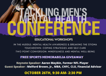 Roberta’s House Men’s Mental Health Conference, Oct. 26th, 9:30 am to 2:30 pm