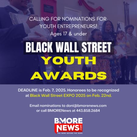 NOW ACCEPTING NOMINATIONS: Black Wall Street YOUTH AWARDS, 2.22.25