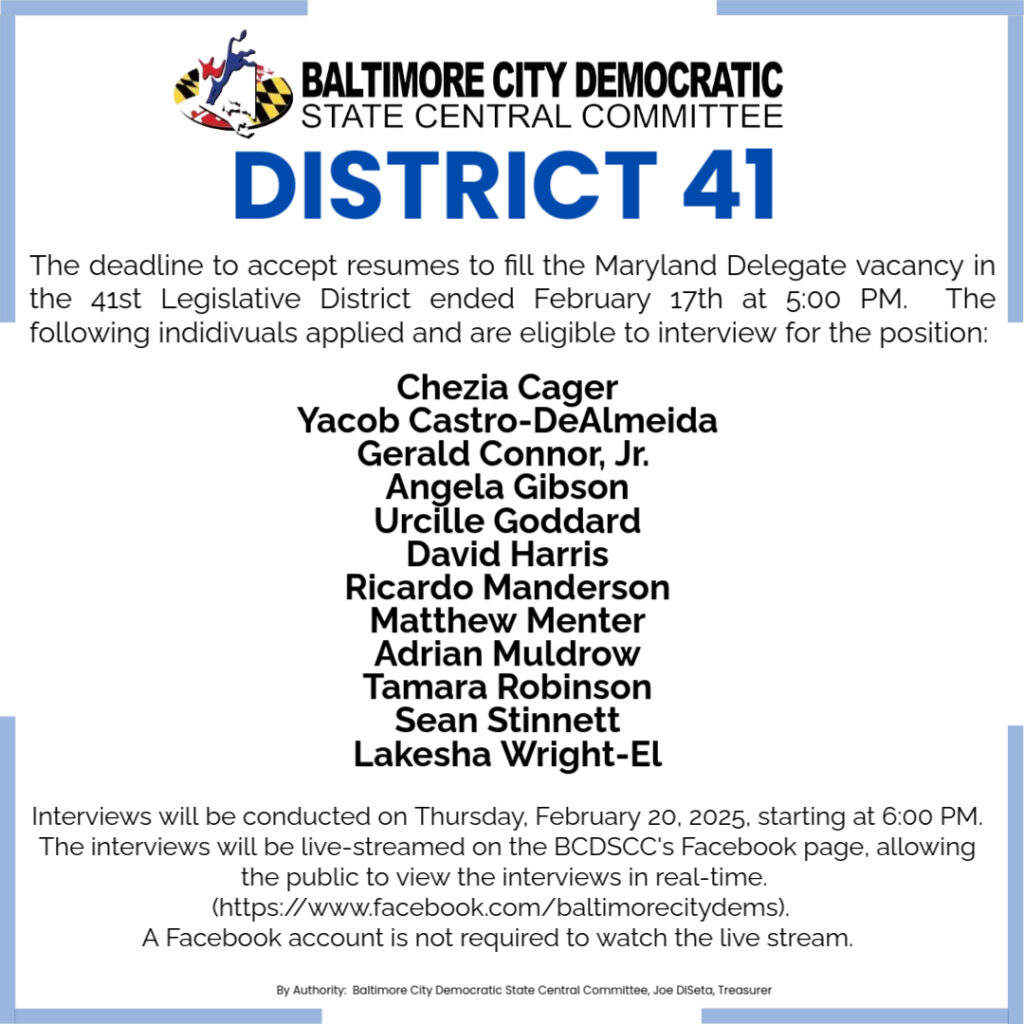 District 41 News Update