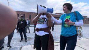 Jeff Thompson Greets City Officials, BUILD at Sandtown’s Pauline Fauntleroy Field