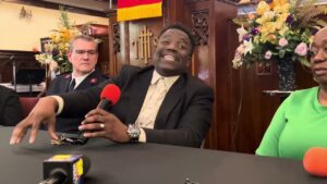 Rev. Corey Barnes at Freddie Gray: The Aftermath