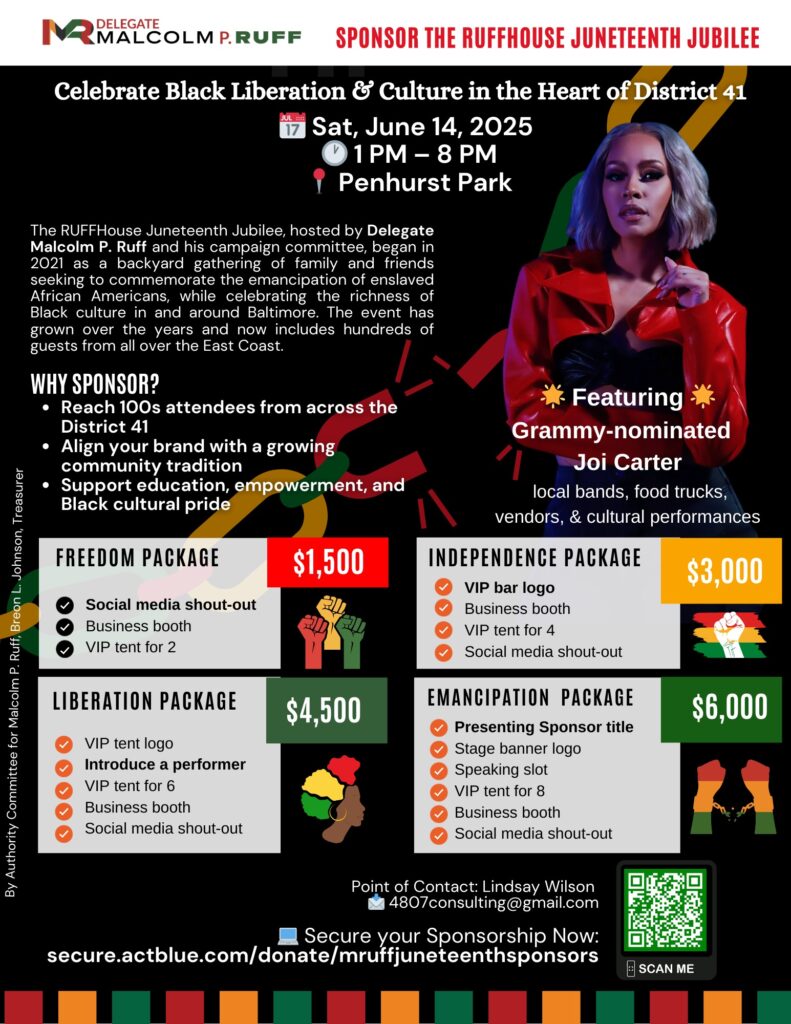 The Ruffhouse Juneteenth Jubilee: Celebrate Black Liberation & Culture in Heart of 41st District