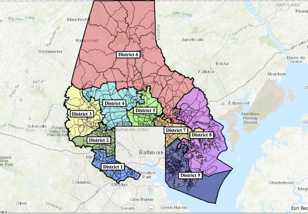 Please attend one of the final two Baltimore County Redistricting Commission Public Hearings on 5.12 or 5.19