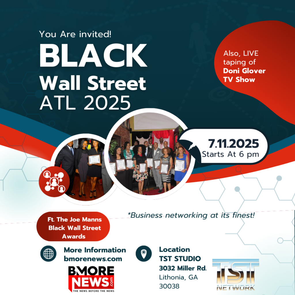 Black Wall Street ATL 2025 is July 11th at TST Studio