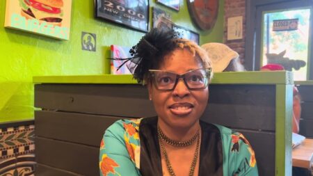 Deshauntia Benn at Black Wall Street NEW ORLEANS