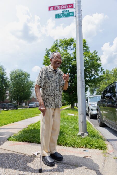 Ashburton Dedicates ‘Herb Brown Way’ to 100-Year-Old Civic Giant Who Helped Build Baltimore’s Black Power Base