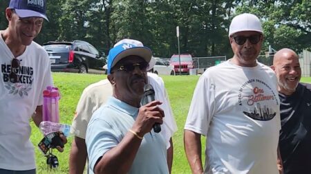 Dunbar Champion Timmy Green Recognizes Baltimore Legends at One Baltimore