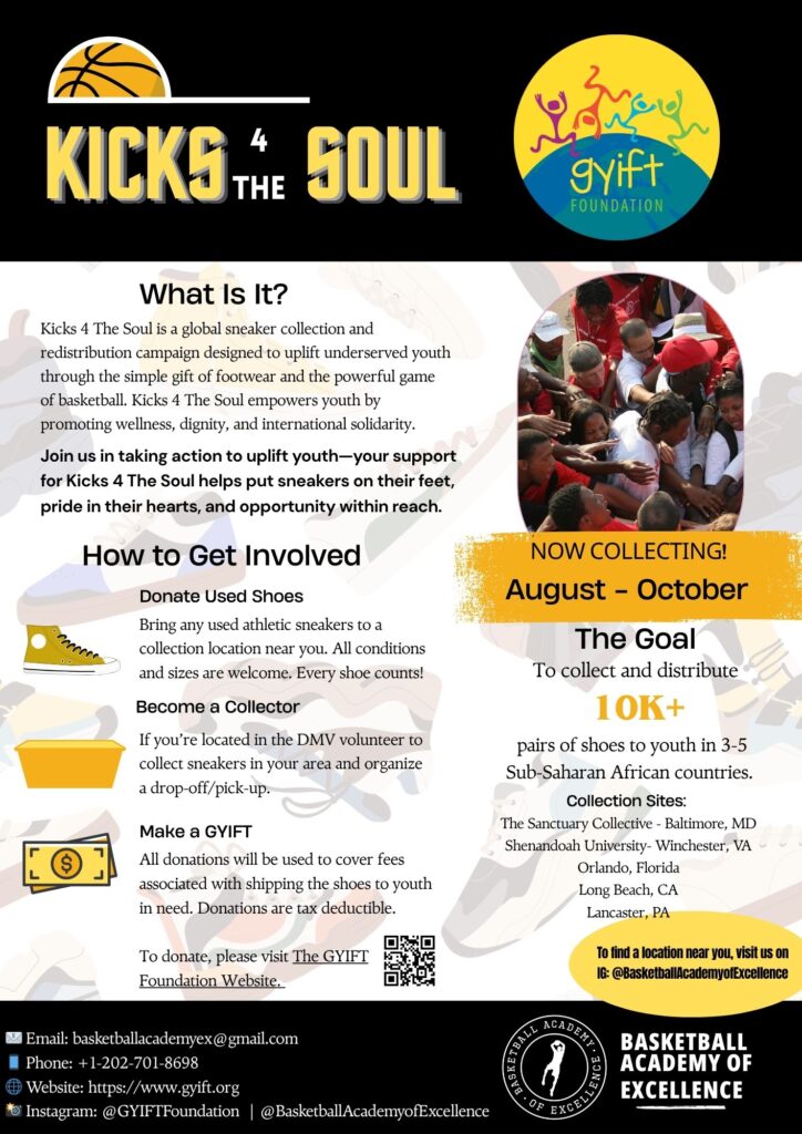 Kicks 4 The Soul (August – October)