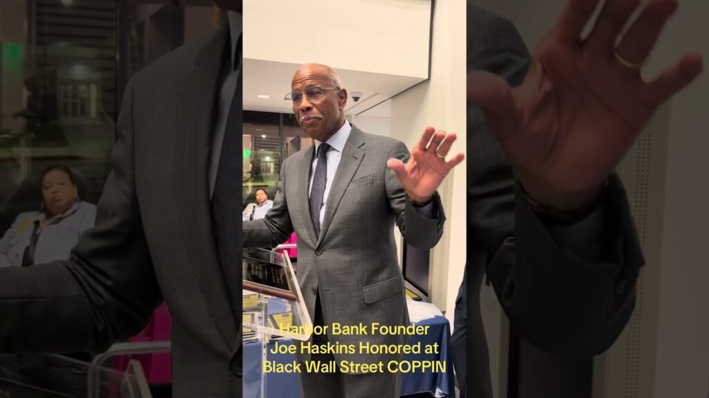 Joseph Haskins, Jr. Honored at Black Wall Street