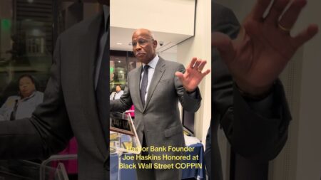 Joseph Haskins, Jr. Honored at Black Wall Street