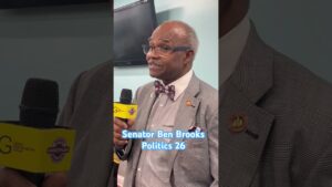 State Senator Ben Brooks spoke at Politics 26 presented by the GBUL & BMORENews.com #politics