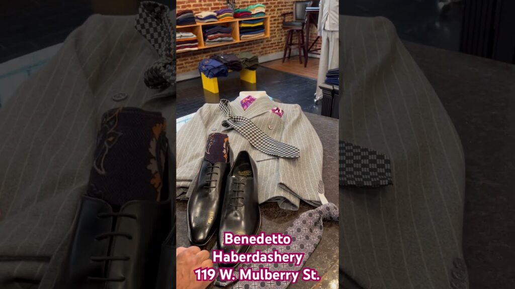 Benedetto Haberdashery 119 W. Mulberry Street in downtown Baltimore