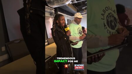 Tiny Adams Presents Award to Dr. Warren Hayman #bmorenews