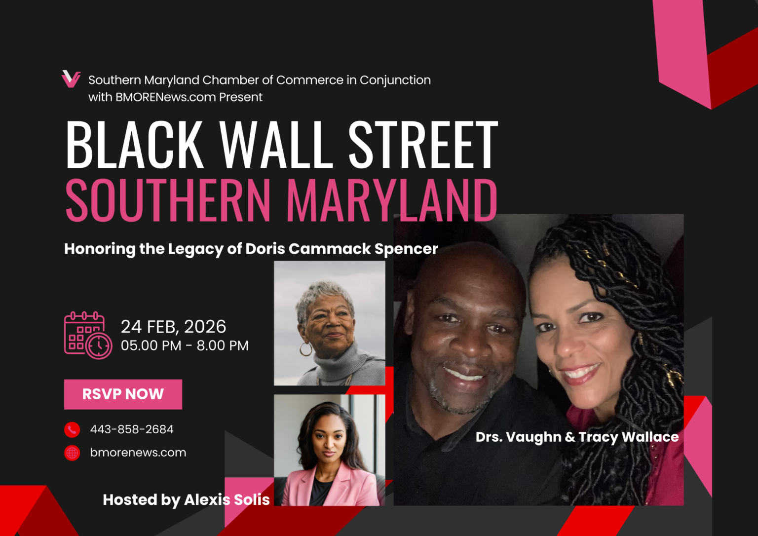 Hennessy Creek’s Wallaces Among Inaugural Black Wall Street SOUTHERN MARYLAND Honorees