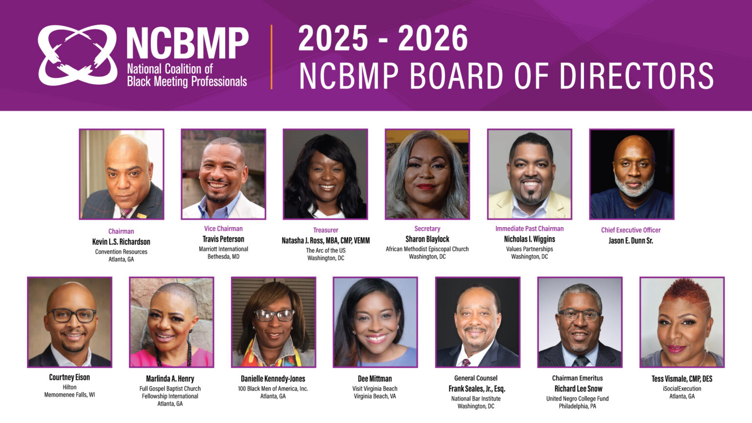 Baltimore Chosen to Host 2030 National Coalition of Black Meeting Professionals Conference