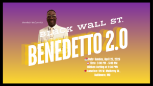 Vennieth McCormick Honored at Black Wall Street BENEDETTO 2.0 in Baltimore for Transforming Lives Through Recovery